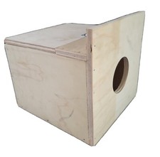 Bird nest box - bird, 10"x10"x