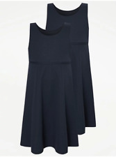 GIRLS x 2 Jersey Pinafore