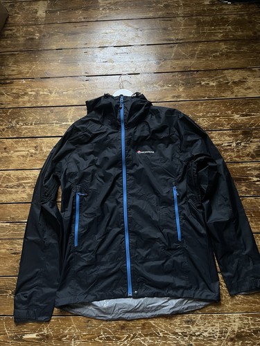 Mens black montane pertex - mens,