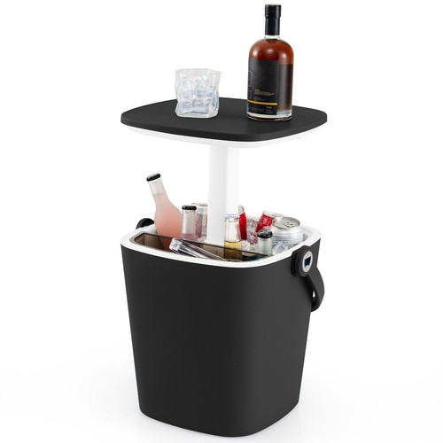 Costway portable cooler side - portable,