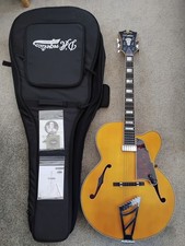 D'angelico Excel EXL1 hollow body jazz guitar original gigbag Grover tuners mint