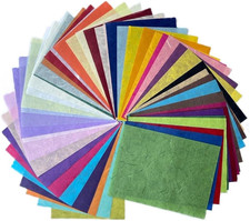 A5 50 Sheets Natural Fiber