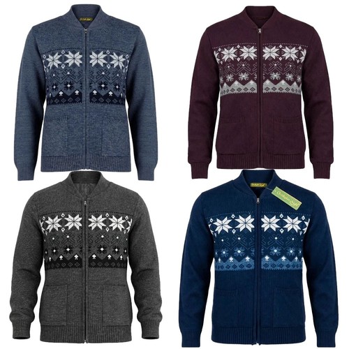 Men nordic fair - men, zip