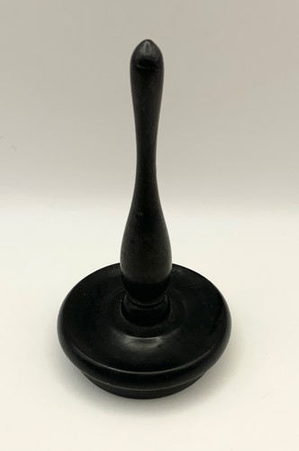 Antique victorian ebony ring - ebony,