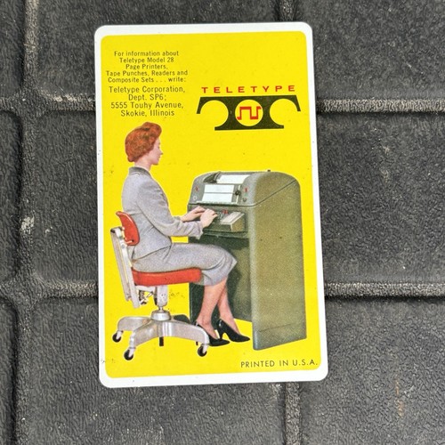 Vintage teletype usa five - vintage,