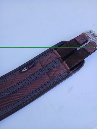 Comfort girth 52in brown - hy,