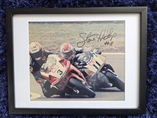 Steve Hislop Signed Photograph Isle Of Man TT