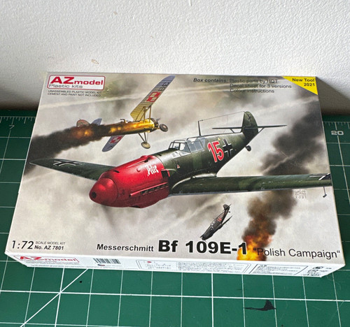 Model messerschmitt bf - 1:72,