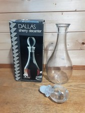 A Fine Vintage Italian Sherry Decanter & Stopper In Original Presentation Box