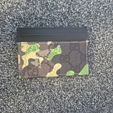 Gucci Card Holder Camo