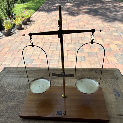 Vintage grain balance scale - grain,