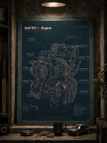Golf gti engine - golf, 8v