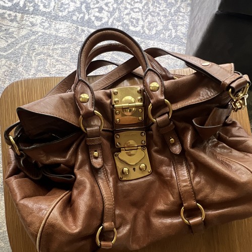 Miu brown - brown, large