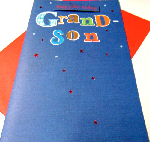 Grandson birthday greetings - grandson,