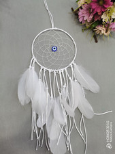 White Evil Eye Dream Catcher