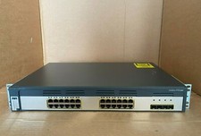 Cisco 3750G-24TS-E with Brackets Cisco Catalyst C3750G-24TS-E Gigabit Switch