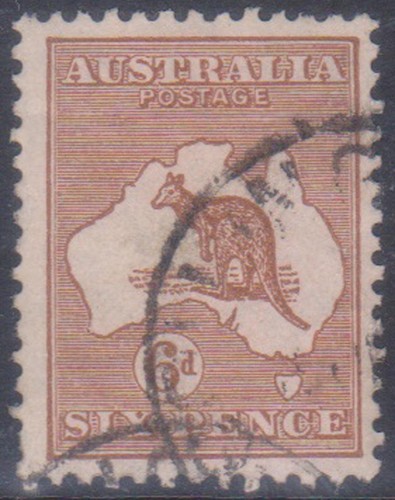 1926 australia 6d - (f249-56),