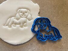 Spaniel King Charles cookie/ biscuit cutter, decorating ideas, dog treat, animal