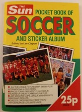 Vintage Pocket Book Soccer Sticker Album from 1988 (The Sun) : 100% Complete