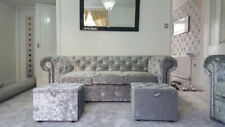 Chesterfield Sofa in Ice