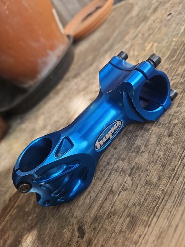 Hope retro stem blue 90mm - hope, xc