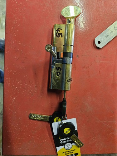 Yale brass thumb turn high - thumb,