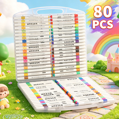 Colours acrylic paint pens - 80,