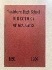 Washburn Wisconsin WI Wis High