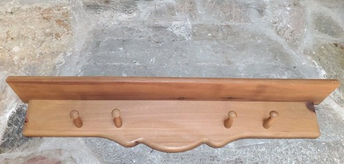 Wall mount shelf wood - wall,