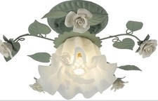 Vintage Floral Ceiling Light