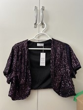  Ladies Sequin Bolero Size 20. Pretty!