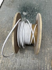 Indoor CAT6 Ethernet Network COPPER Cable Reel - White