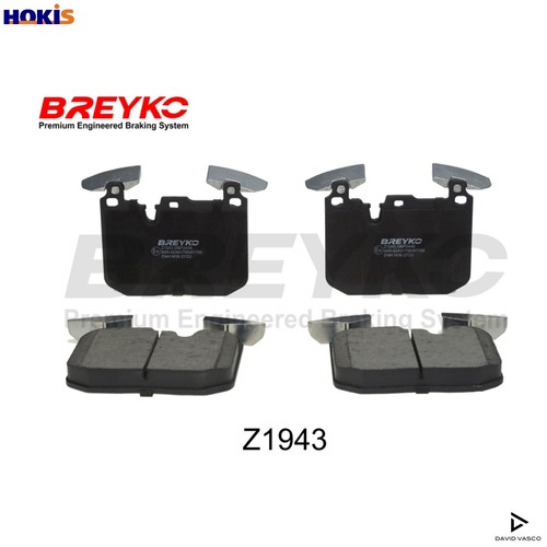 Brake pad set disc - pad, z1943