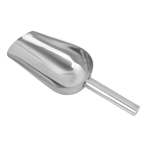 Stainless steel ice scoop - stainless,