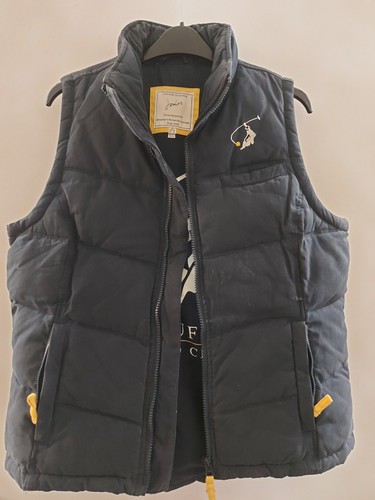 Navy joules padded gilet size - navy, gilet,