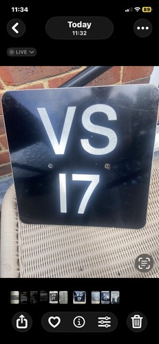 Vintage railway enamel signal - vintage,