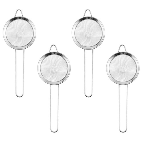 4pcs cocktail strainer fine - 4pcs,