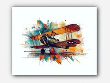 Vintage airplane WWI Fokker