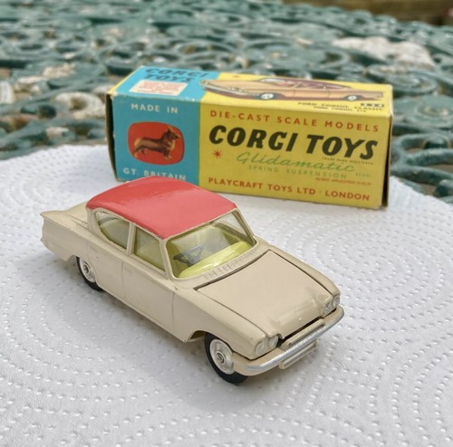 All original vintage corgi - vintage,