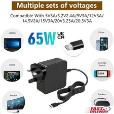 65W USB C Type-C Adapter