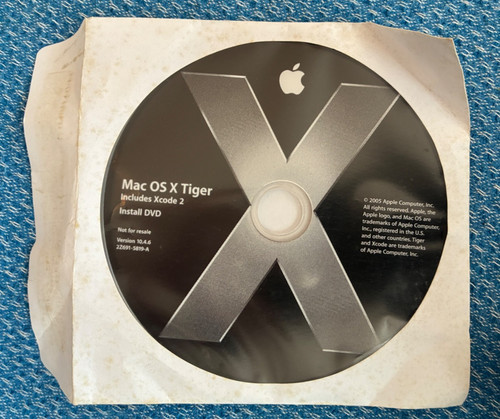 Genuine apple mac 10 4 - apple, x