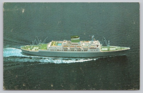 Postcard grace line santa - grace, rosa