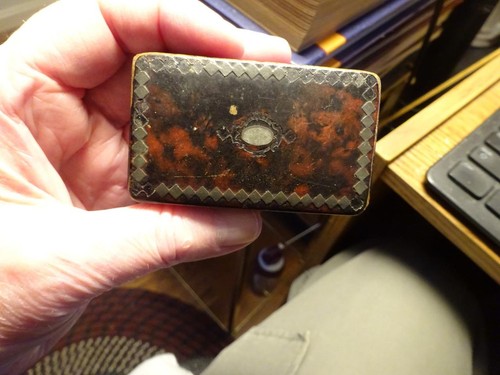 Antique civil war era - era, snuff