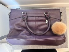 Pia Deep Purple Leather