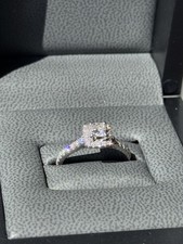 CERTIFIED, 1CT, 14K Tolkowsky Engagement Ring