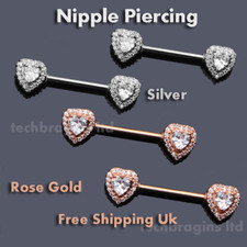 Luxury Hearts Bar Rhinestone