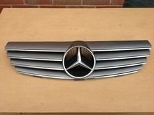 MERCEDES CLK W209 FRONT BUMPER BONNET GRILL GRILLE  2002 - 2009  A2098800023 ,