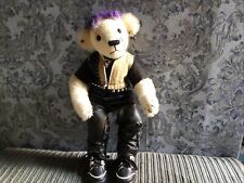 Sac Bears Artist Punk, Biker Teddy Bear.