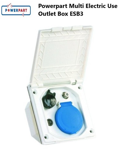 Caravan white external utility - external,