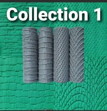 Textured Rolling pins (col 1)